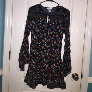 Floral print dress