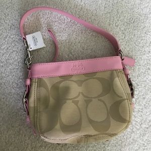 NWT COACH pink purse