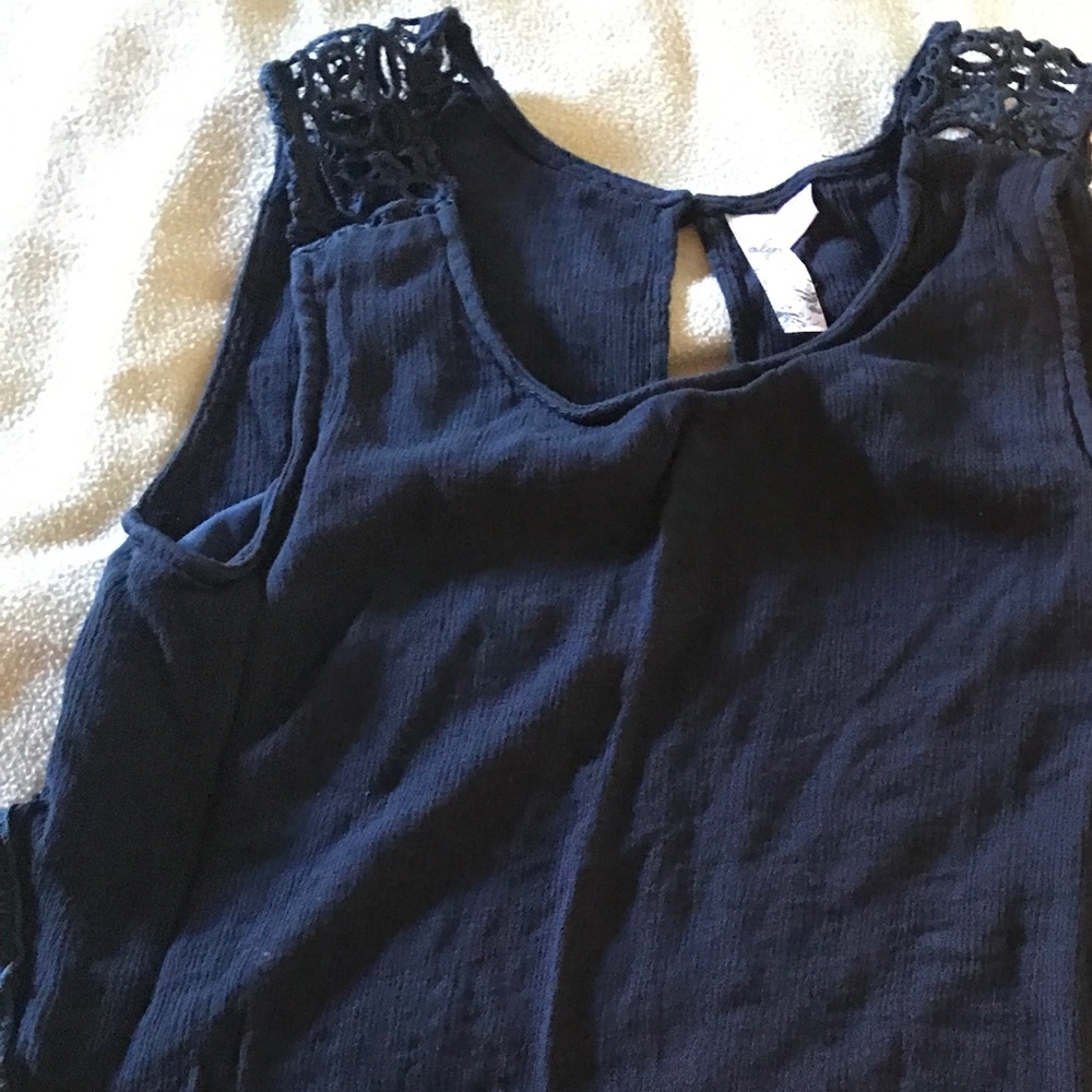 Francesca crochet tank