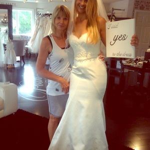 Brand new, Matthew Christopher wedding dress.