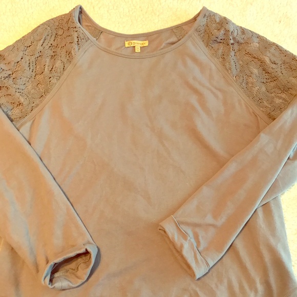 democracy Sweaters - Democracy Sweater with Lace Detail