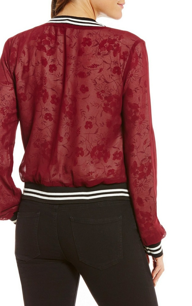 Floral REVERSIBLE Bomber Jacket 1 Left! - Picture 5 of 6