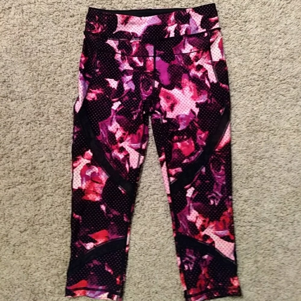 Floral Capri leggings