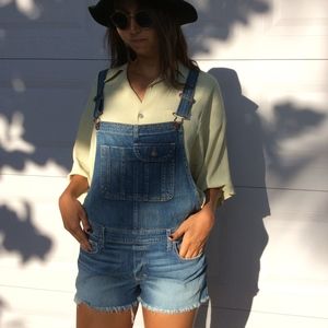 Abercrombie & Fitch Denim Overalls