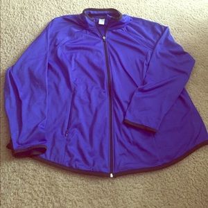 Plus size active jacket