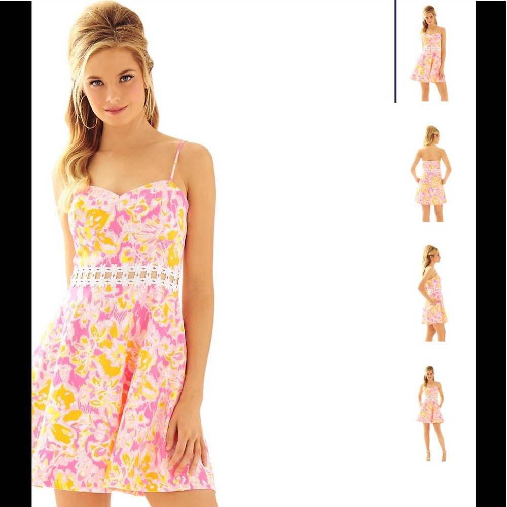 Lenore Lace Cut-Out Sundress