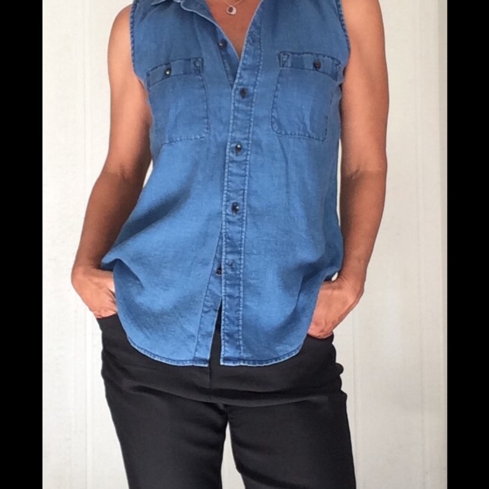 MADEWELL CHAMBRAY SHIRT