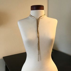 Plunging necklace