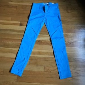 HOLLISTER COBALT BLUE SKINNY JEANS