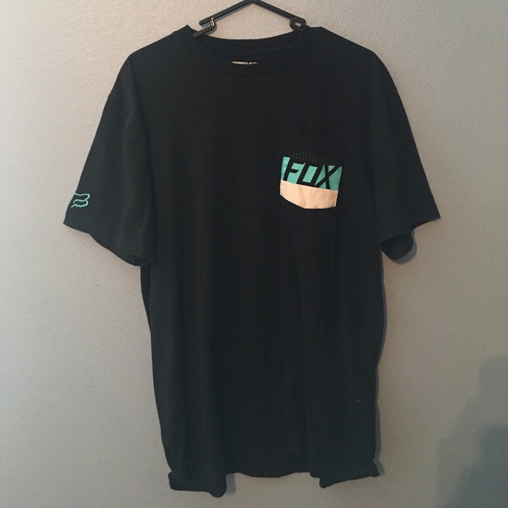 Black Foxhead Tee