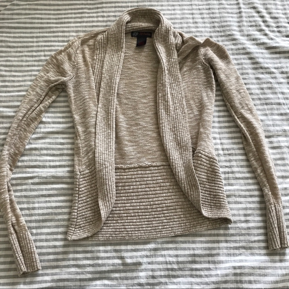 Light weight beige cardigan