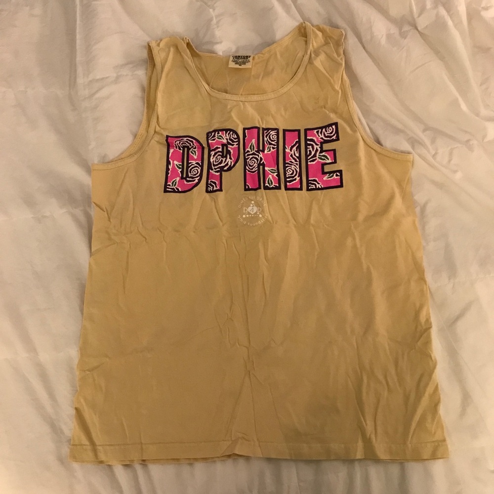 Comfort Colors DPhiE tank top