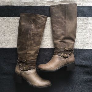 Leather boots. Nurture for Dillard's