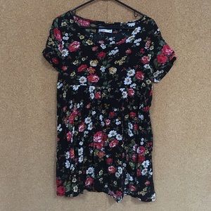 American Apparel | "Babydoll" Floral Dress