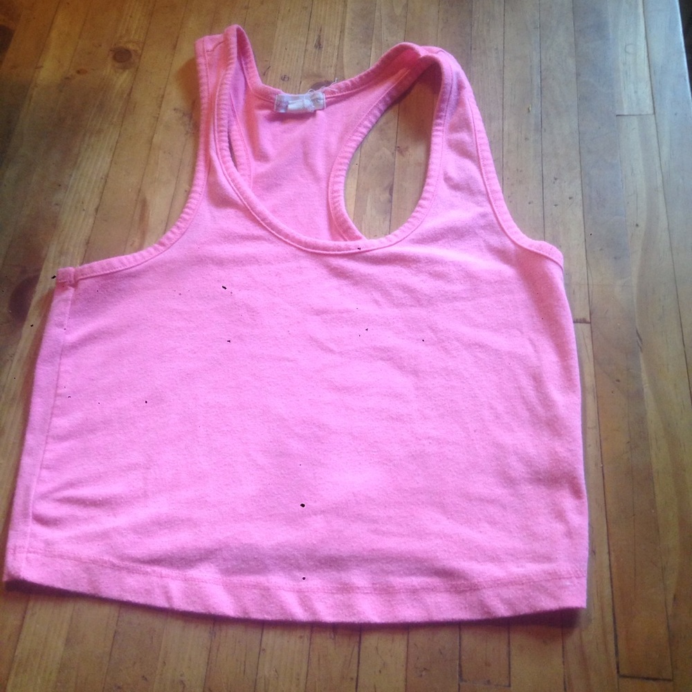 Pink croptop