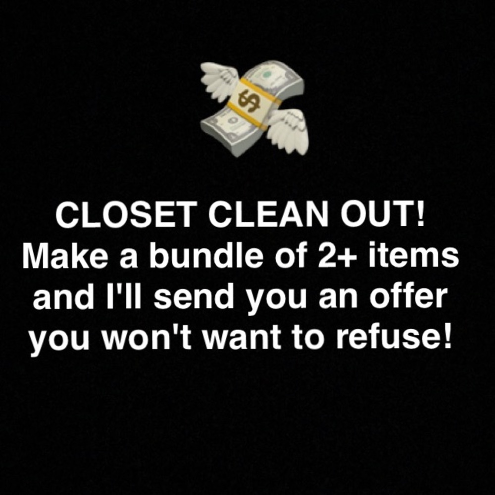 CLOSET CLEAN OUT!