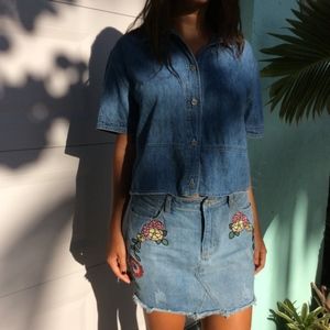 Vintage Denim Top