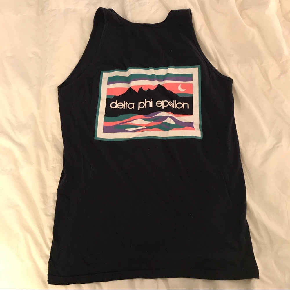 American Apparel DPhiE Patagonia style tank top