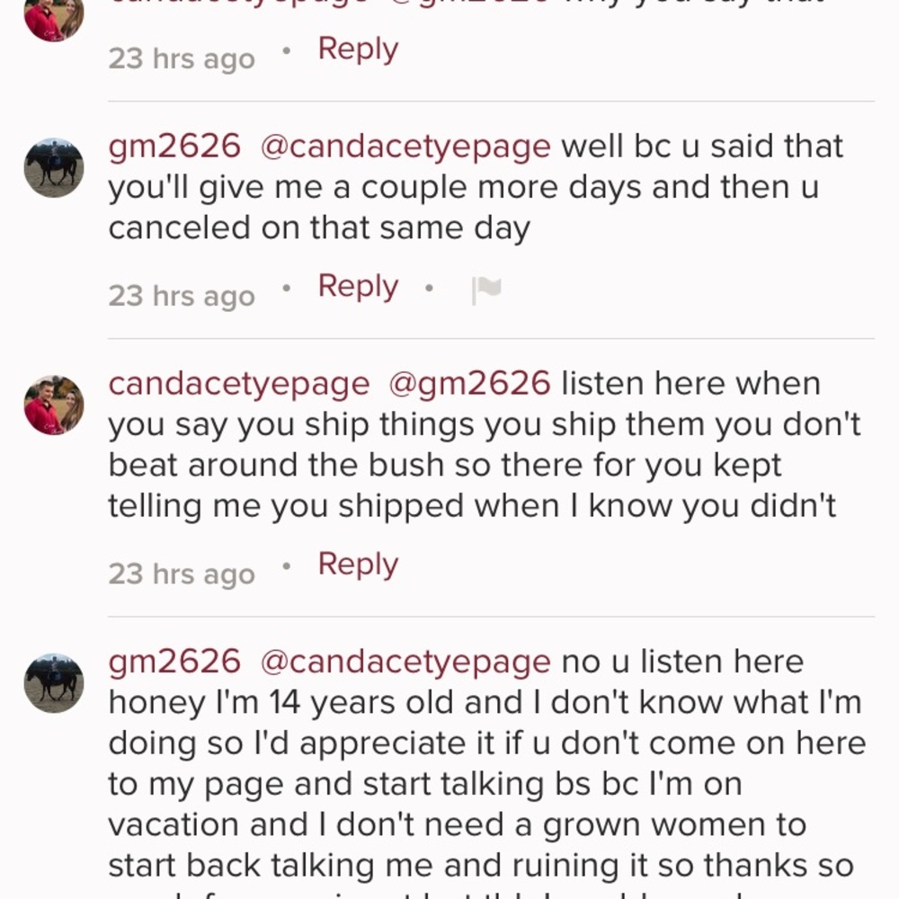 This girl is a scammer