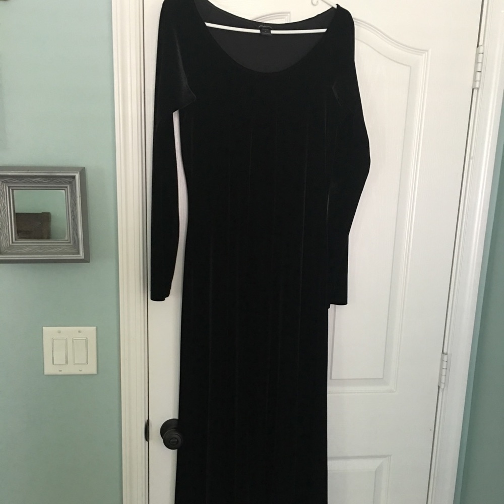 Maxi velvet dress size medium