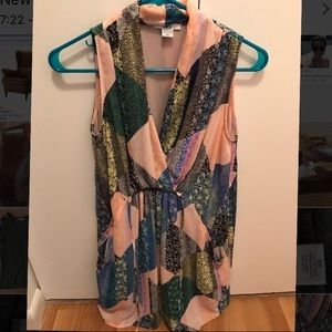 BARIII dress with ties