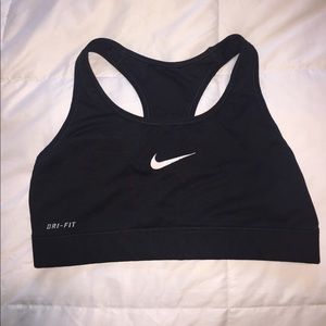 Black Nike Sports Bra