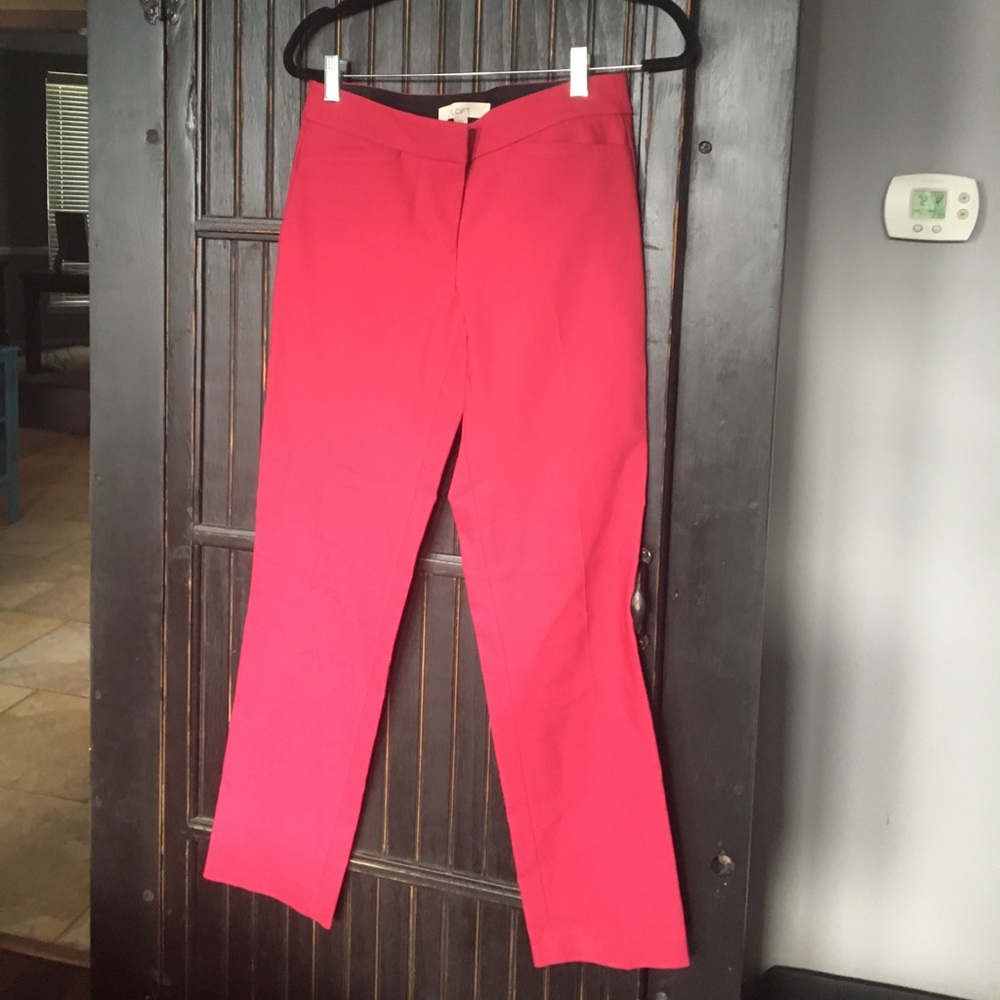 Loft pink pants