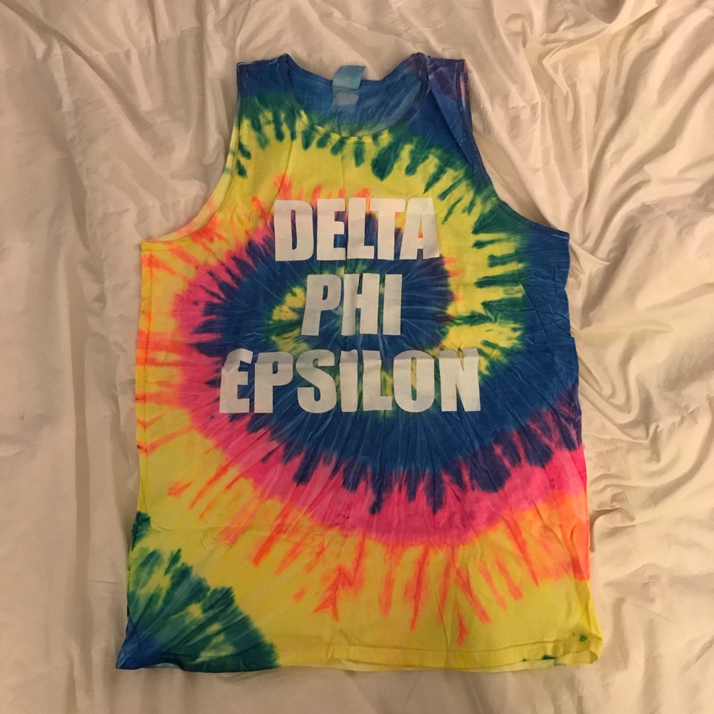 DPhiE tie dye tank top