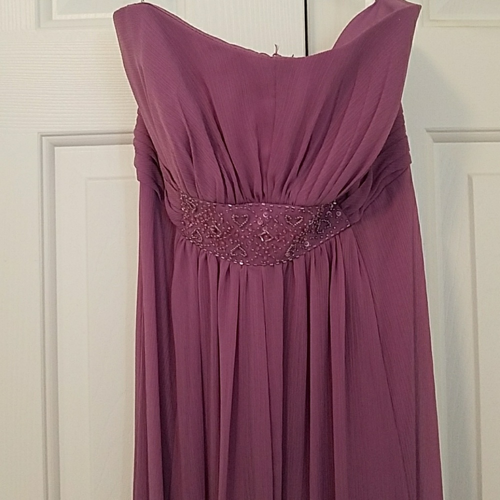 Wisteria colored formal dress