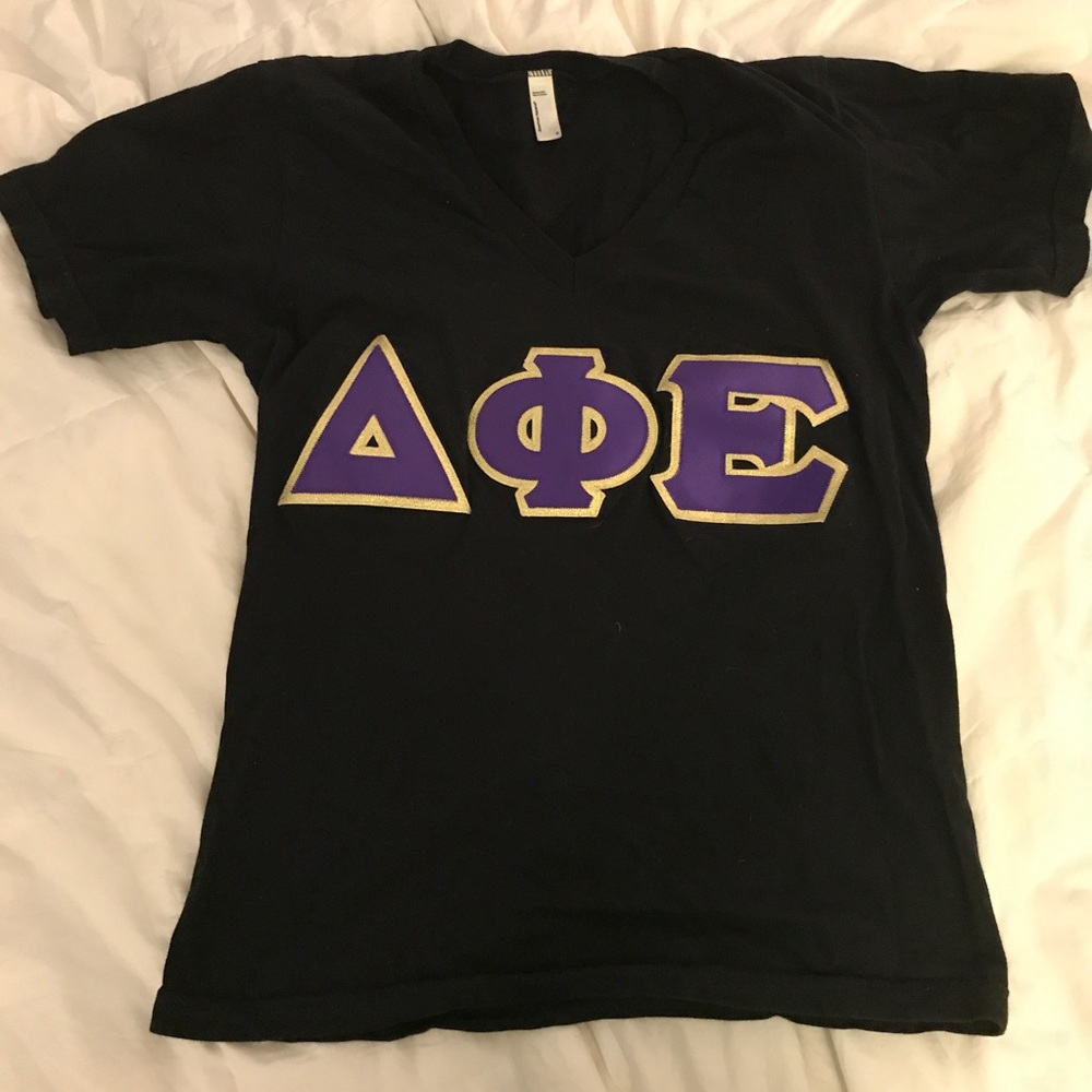 DPhiE Stitched Lettered t-shirt