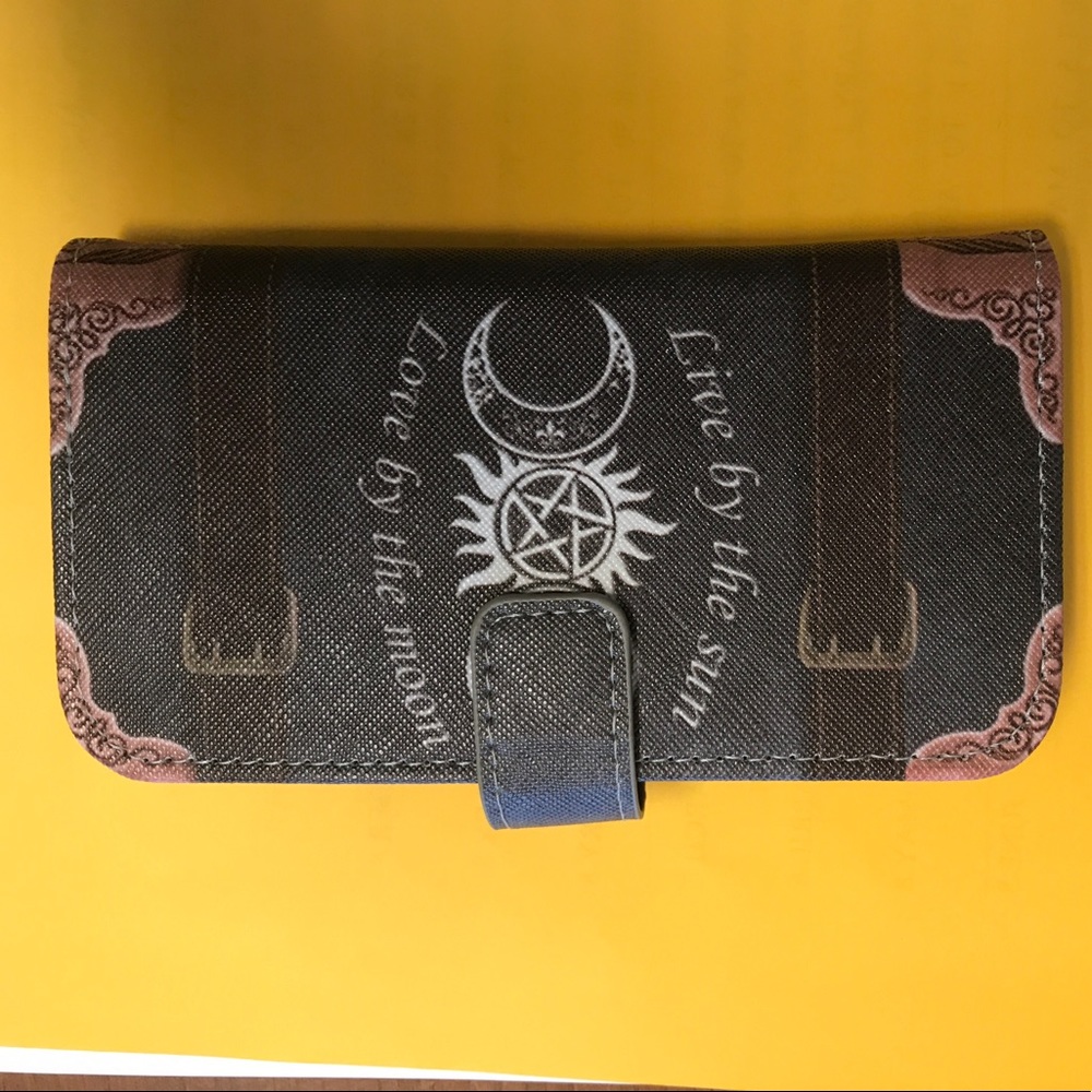 Live by the sun Love by the moon ios6 wallet case