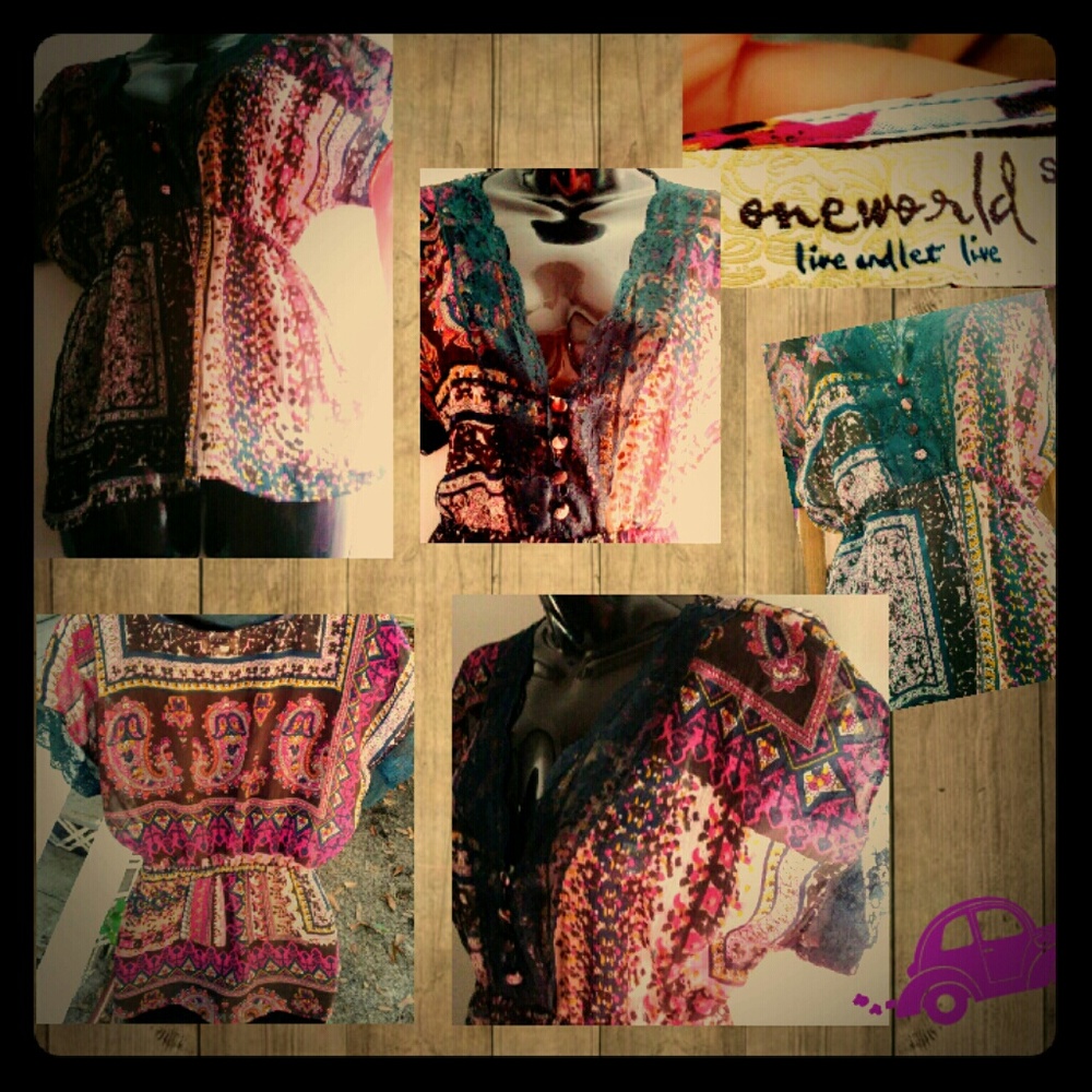 Gauzy Bohemian shirt