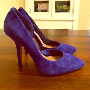 BCBG Paris Jaze Suede d'Orsay Pump