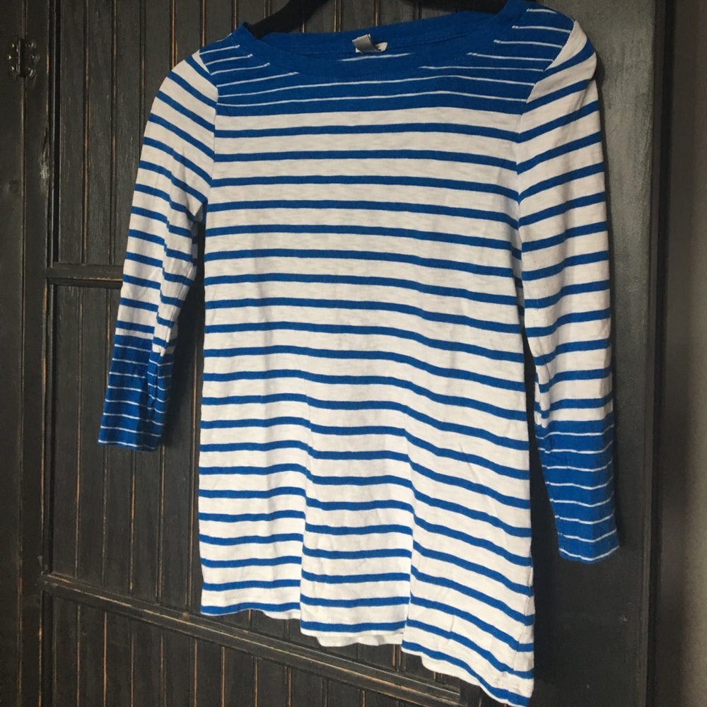 J. Crew 3 quarter shirt