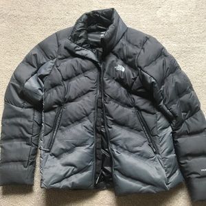 The North Face down feather winter coat