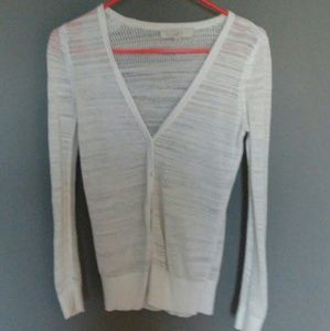 LOFT Cardigan Long Sleeve Button
