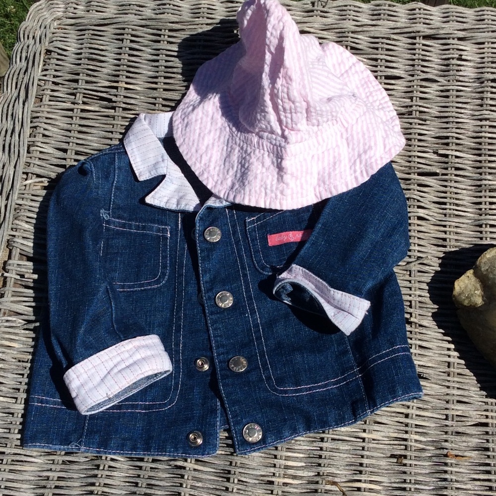3-6 month jean jacket bundle