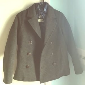 Boys Abercrombie peacoat size 9/10