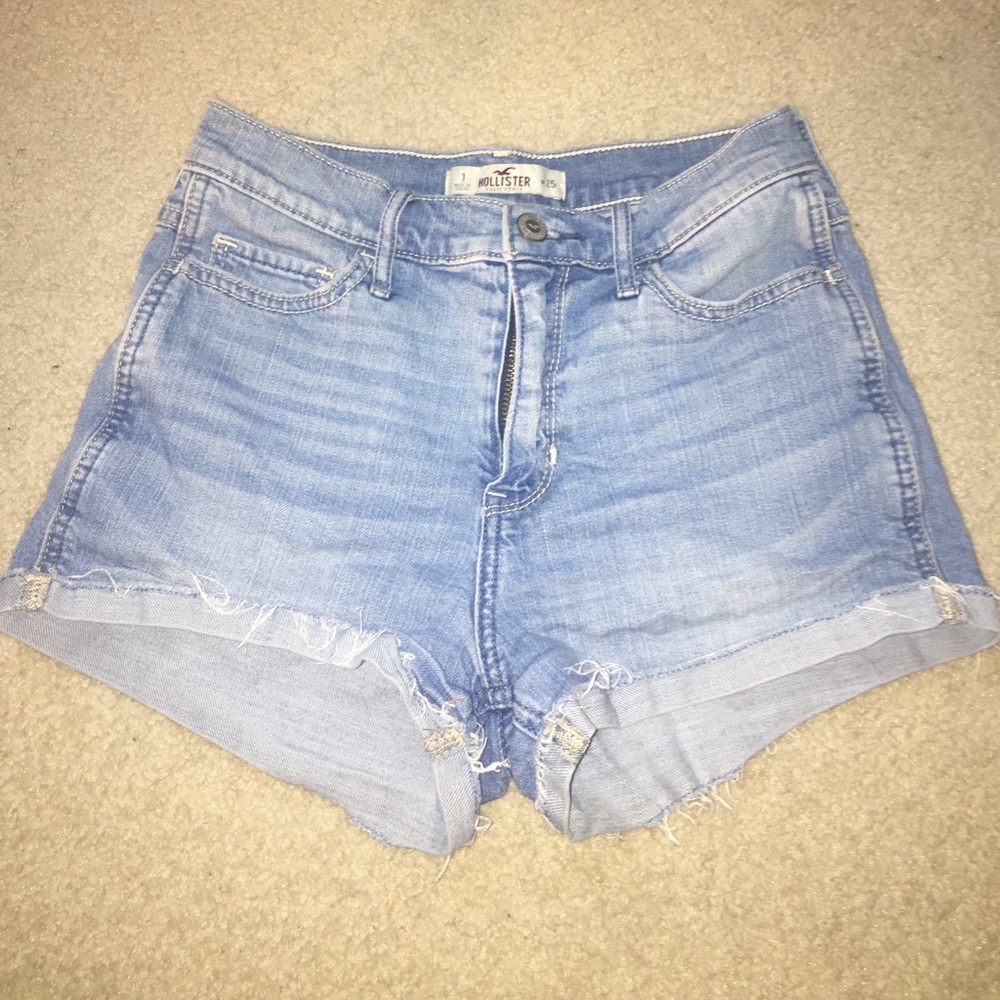 High waisted hollister shorts