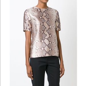 Tory Burch Snake skin top.