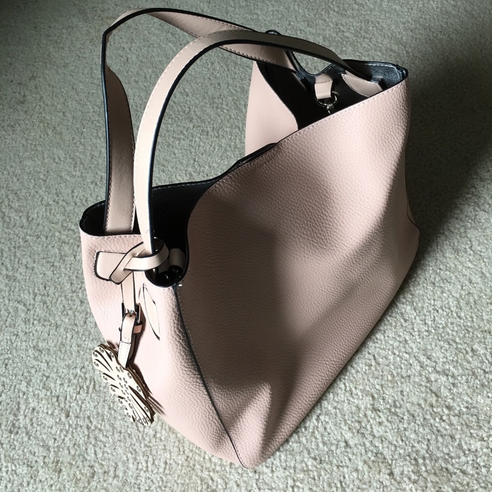 NWOT faux leather tote purse