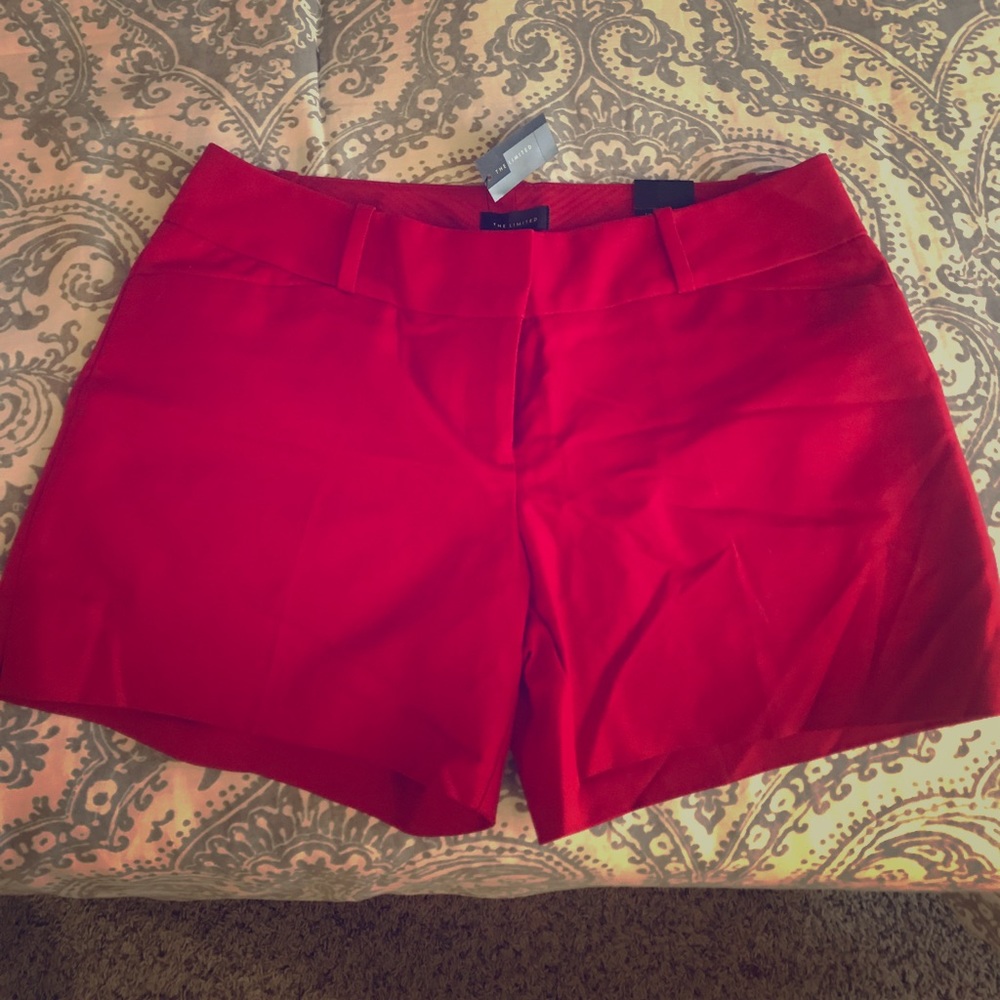 Cute red Limited shorts, New with tags!
