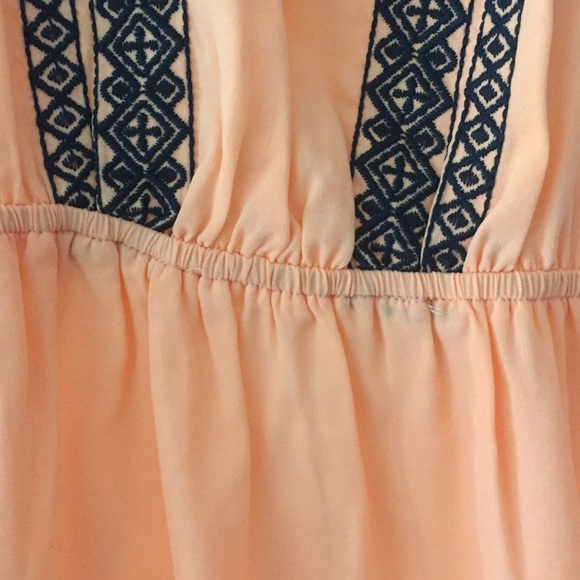 Pinky orange summer dress size S - Picture 4 of 4