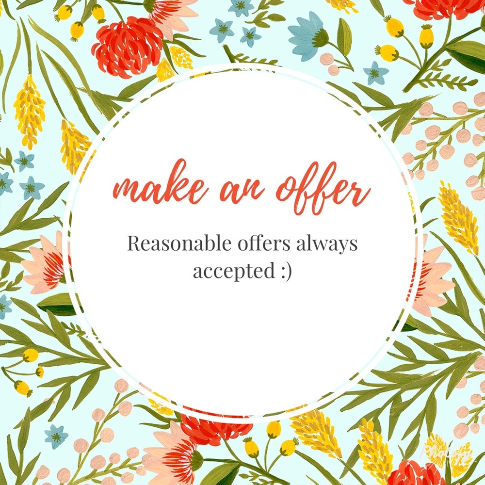 Offers welcome!