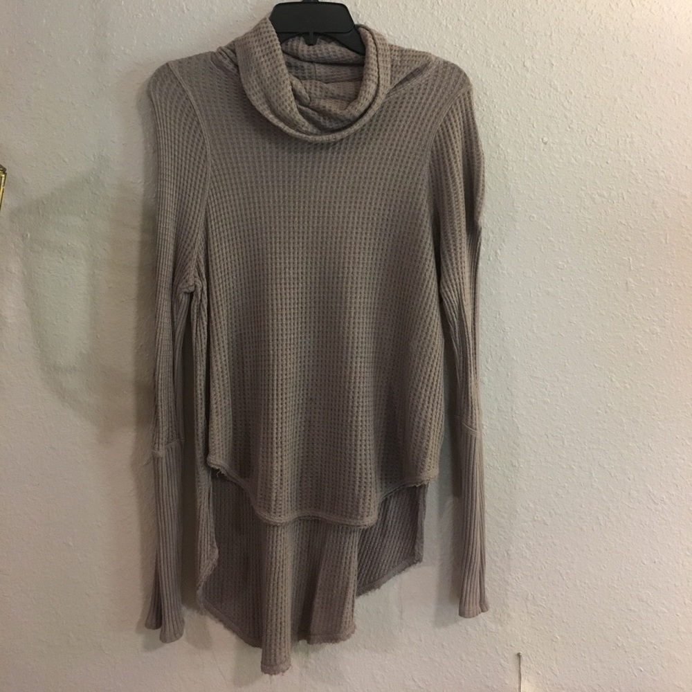 Free People Cowl-neck Top