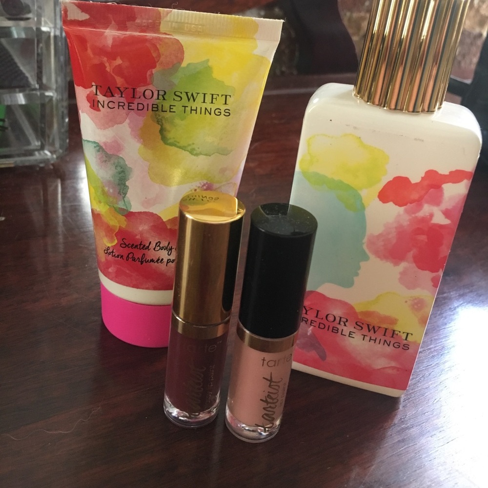 BUNDLE--Perfume, lotion, lipstick