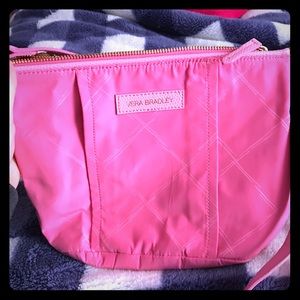 Vera Bradley Preppy Poly Crossbody in Blossom Pink