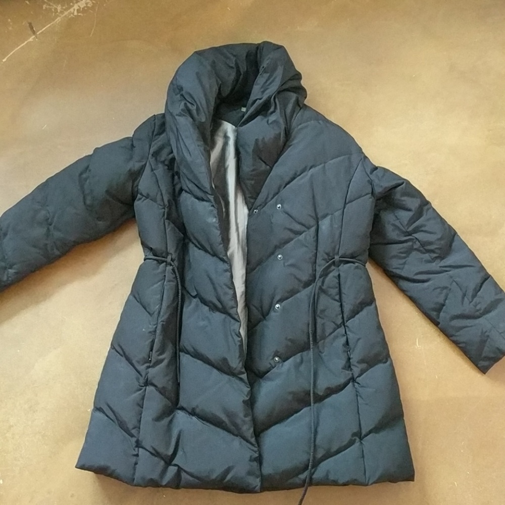 Women's cocoon winter coat