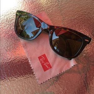 Polarized Folding Wayfarer Ray Ban Sunglasses