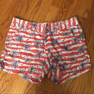 Lilly Pulitzer Callahan Red, White and Blue shorts